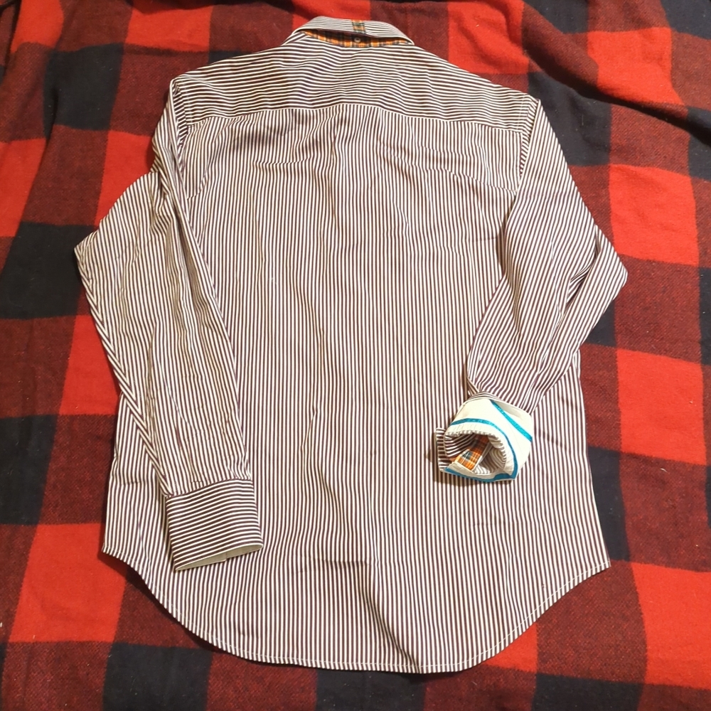 Robert graham dress shirt l